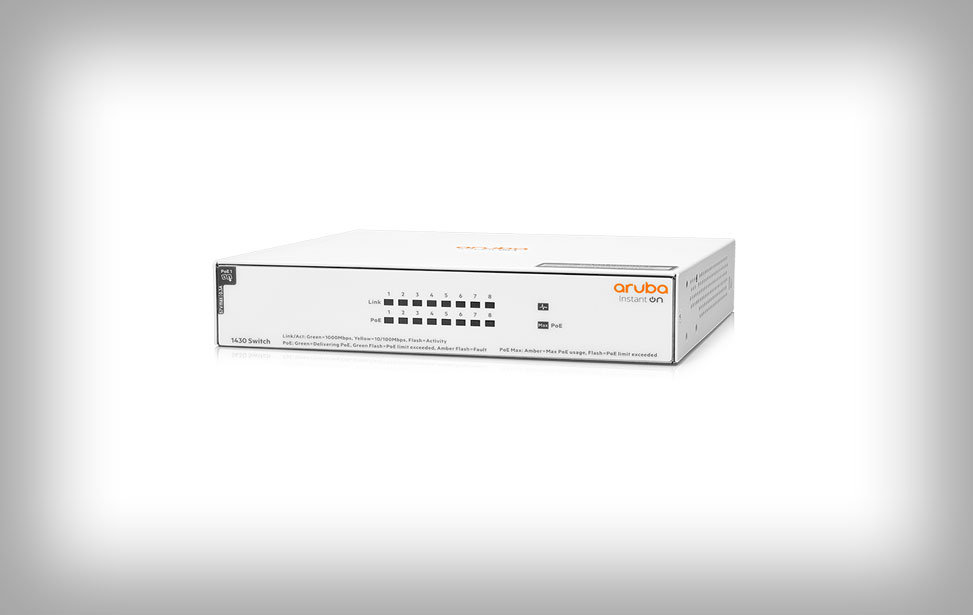1430 - Aruba 16 Port Gigabit Unmanaged Switch