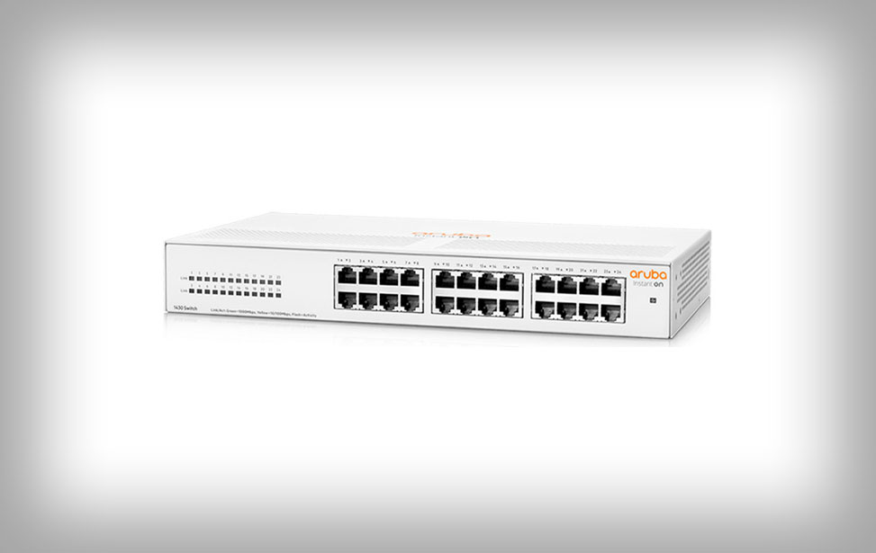 1430 - Aruba 24 Port Gigabit Unmanaged Switch