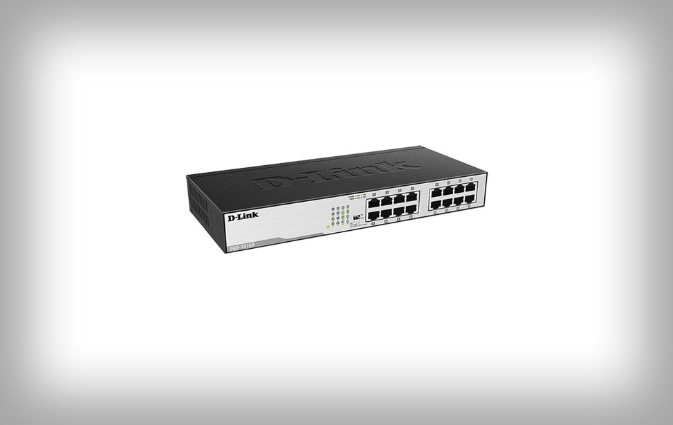DGS-1016D  - 16 Port Gigabit Unmanaged Switch