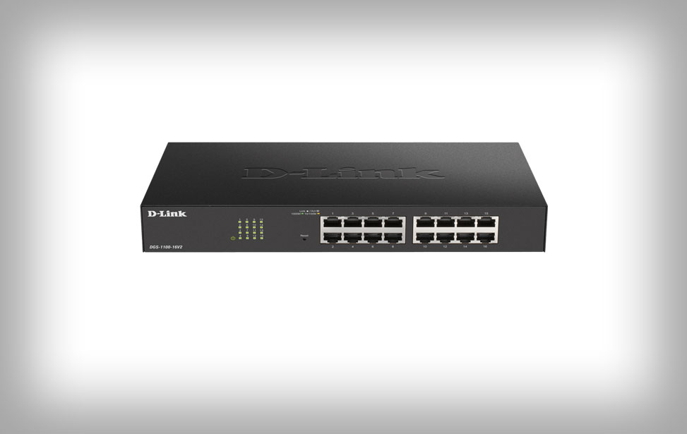 DGS-1100-16V2 - 16 Port Gigabit Managed Switch