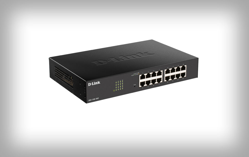 DGS-1100-16V2 - 16 Port Gigabit Managed Switch 