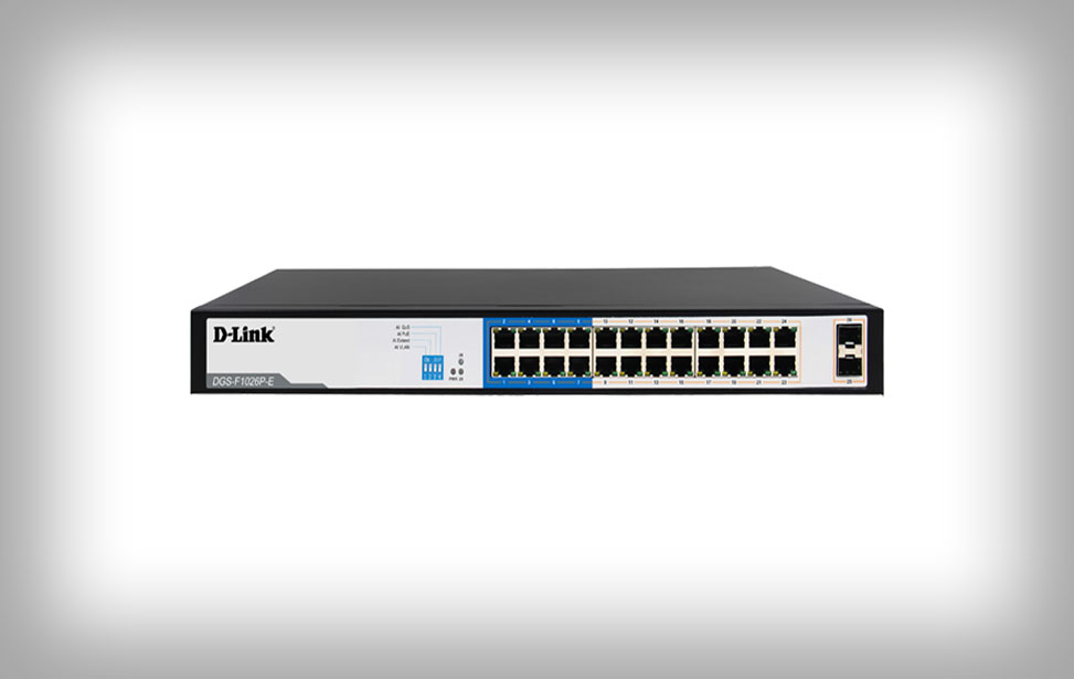DGS-F1026P-E - 24 Port Gigabit POE Switch