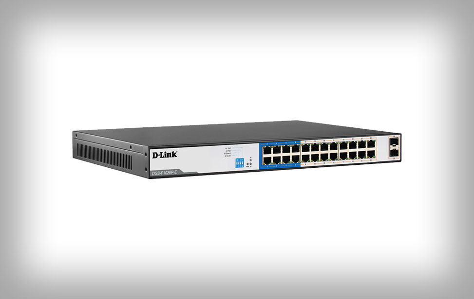 DGS-F1026P-E - 24 Port Gigabit POE Switch